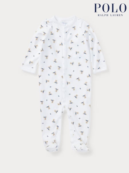 Polo Ralph Lauren Baby Bear Sleepsuit (495395) | 43 €