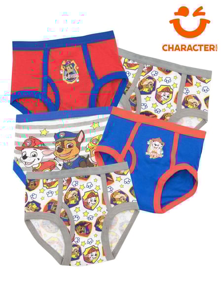 Character Multi Kids Paw Patrol pack 100% Cotton Briefs 5 Packs (502078) | € 25