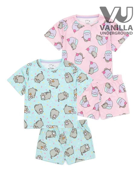 Vanilla Underground Pink Girls Pusheen Pyjamas 2 Pack (508266) | € 42