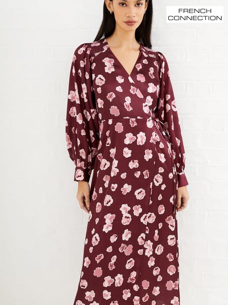 French Connection Satin Long Sleeve Dress (520771) | € 27