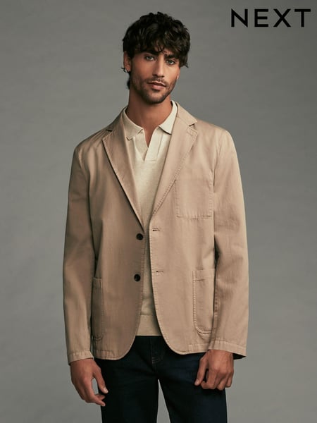Stone Slim Fit Garment Dye Blazer (526417) | € 118