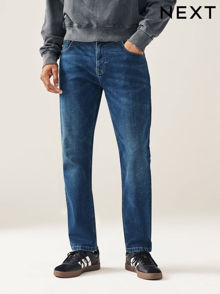 Mittelblau - Einzeln - Slim Fit Classic Stretch Jeans (530205) | 42 €