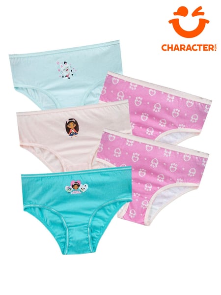 Character Grey Kids Gabby's Dollhouse Multipack 100% Cotton Briefs 5 Packs (532722) | € 20