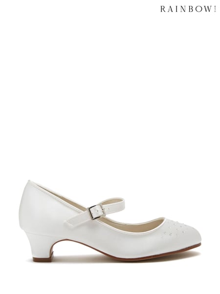 Rainbow Club Cream Kids Verity Satin Bridesmaid Shoes (539954) | € 59