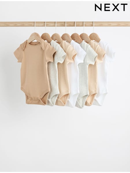 Neutral 7 Pack Baby Bodies 5 Pack (541754) | € 26 - € 28