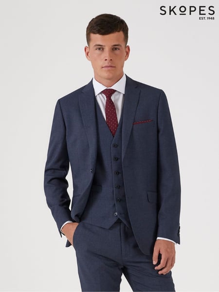 Skopes Blue Harcourt Slim Fit Suit Jacket (547075) | € 172