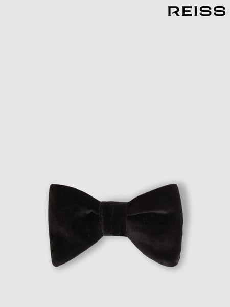 Reiss Black Hike Velvet Bow Tie (548350) | € 106