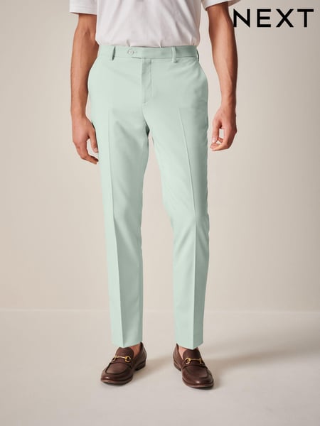 Mint Green Skinny Fit Motionflex Stretch Suit Trousers (553124) | € 26