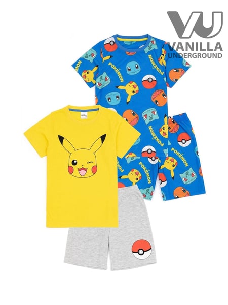 Vanilla Underground Yellow Boys Pokémon Pyjamas 2 Pack (558267) | € 42