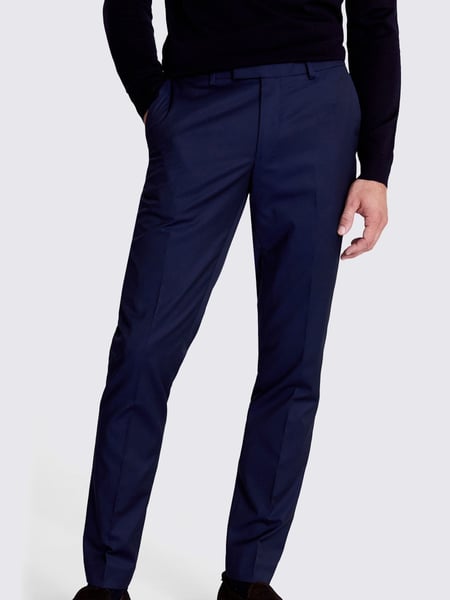 MOSS Ink Blue Slim Stretch Suit: Trousers (568879) | € 109