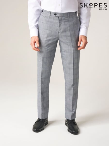 Skopes Grey Tailored Fit Tapered Fit Anello Suit Trousers (570345) | € 94
