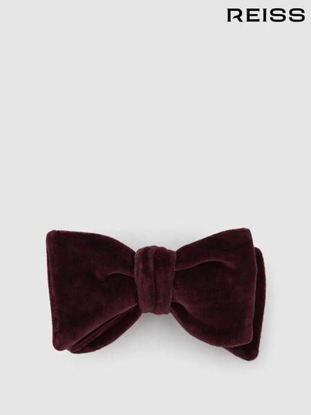 Reiss Bordeaux Hike Velvet Bow Tie (572722) | € 106