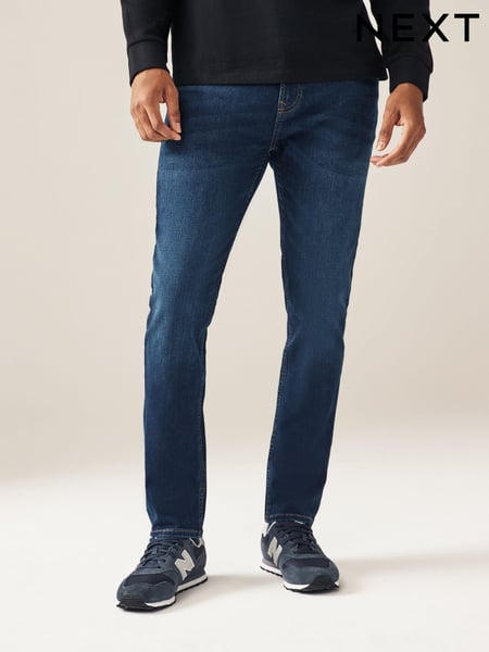 Mittelblau - Einzeln - Skinny Fit Classic Stretch Jeans (576867) | 42 €