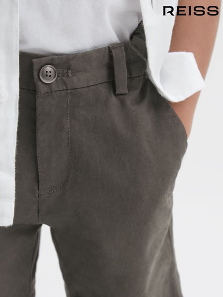 Reiss Khaki Wicket 9-13 yrs Casual Chino Shorts (599264) | € 47