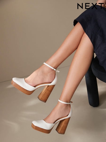 Bone Forever Comfort® Square Toe Platform Heel Shoes (599896) | € 15