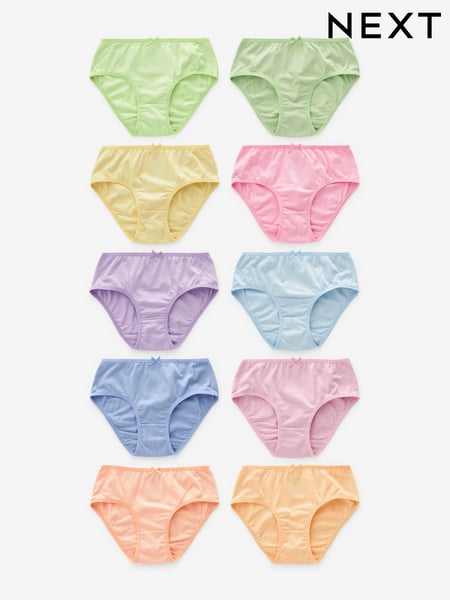 Multi Pastel Briefs 10 Pack (1.5-16yrs) (605667) | € 18 - € 26