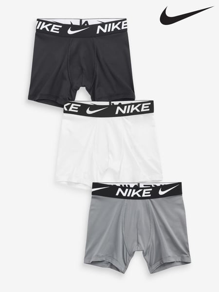 Nike Black/White/Grey Dri-FIT Kids Boxers 3 Pack (610439) | € 37