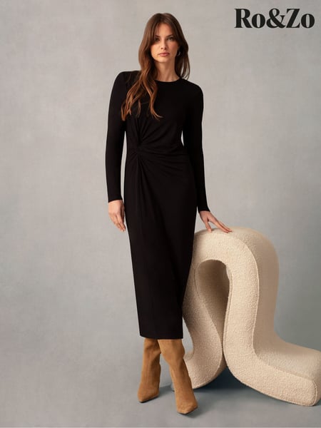 Ro&Zo Twist Detail Jersey Dress (617789) | € 27