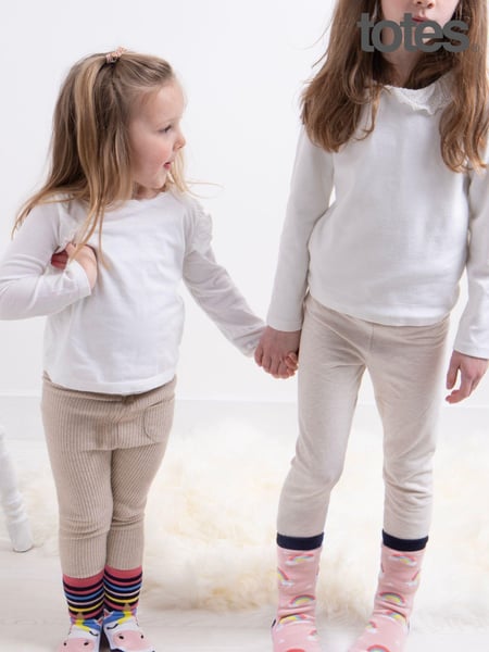 Totes Pink Toasties Childrens Original 2 Pack Socks (642338) | € 8