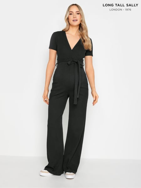 Long Tall Sally Black Maternity Ribbed Jumpsuit (650941) | € 62