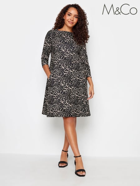 M&Co Black Pocket Swing Dress (650996) | € 53