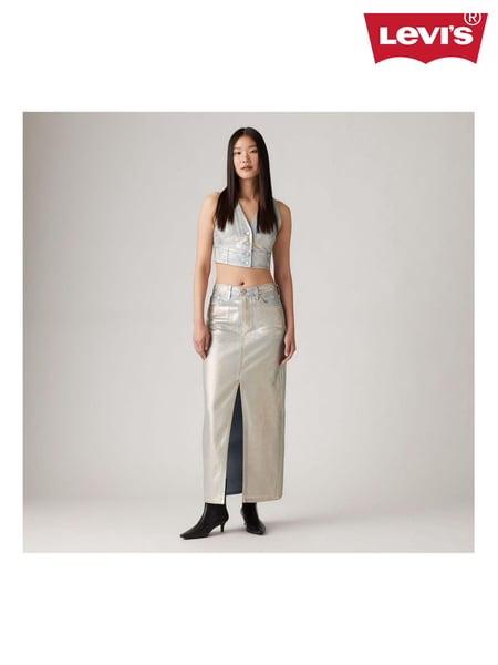 Levi's® Optical Illusion Ankle Column 100% Cotton Skirt (654145) | € 74