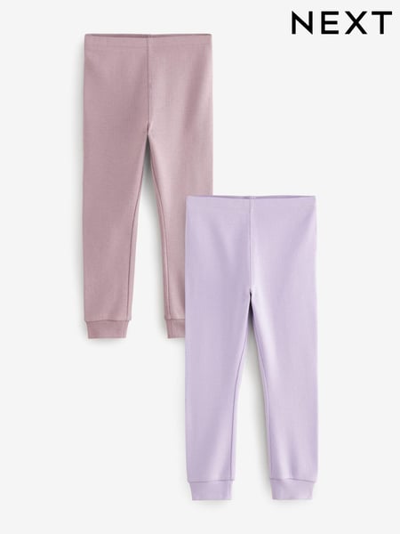 Lilac Purple Purple Thermal Leggings 2 Pack (2-16yrs) (654536) | € 21 - € 30