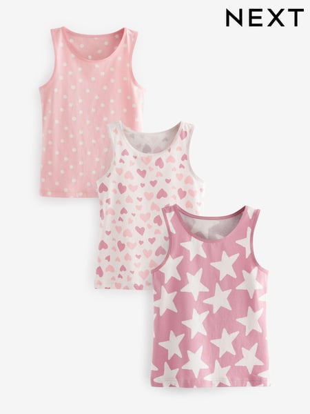 Pink Fairy Vests 3 Pack (1.5-16yrs) (656825) | € 11 - € 17