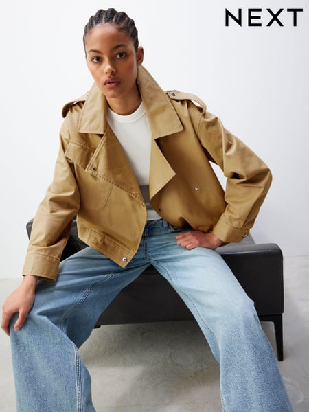 Camel - Cropped Trench (665267) | 95 €