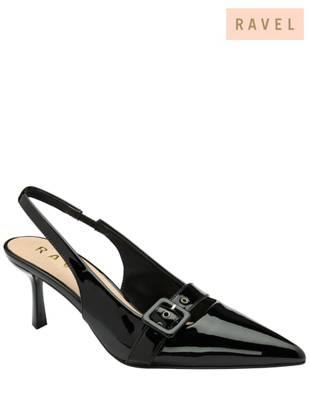 Ravel Black Slingback Court Shoes (692874) | € 101