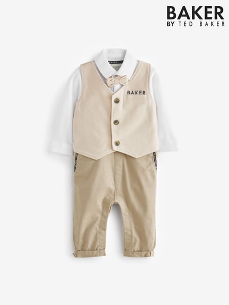 Baker by Ted Baker Blue Smart Mockable Romper (715932) | € 55 - € 58