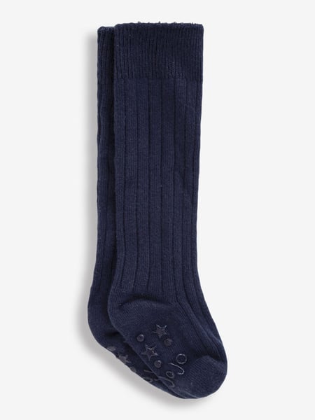 JoJo Maman Bébé Navy 2-Pack Rib Long Socks (722351) | € 15