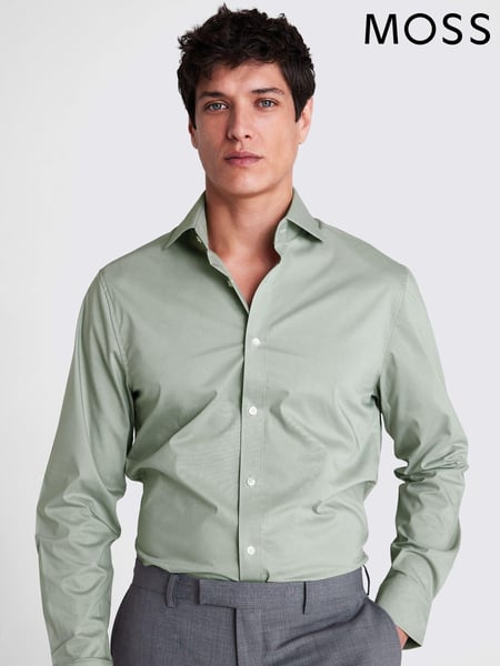 MOSS Green Tailored Stretch Shirt (765907) | € 55