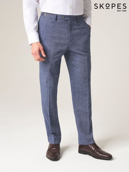 Skopes Blue Tailored Fit Jude Tweed Suit (772190) | € 123