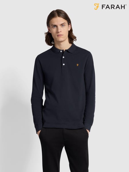 Farah Blanes Long Sleeve Polo Shirt (793900) | € 101