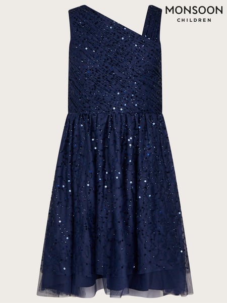 Monsoon Blue Abigail One Shoulder Prom Dress (799758) | € 58 - € 62
