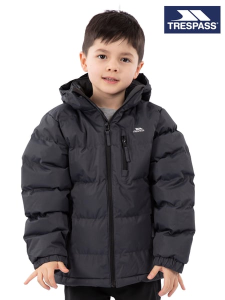 Grau - Trespass Kids Tuff Padded Jacket (816542) | 50 €