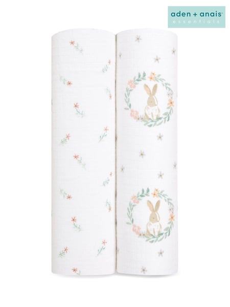 aden+anais Cream Essentials 100% Cotton Muslin Blanket 2 Packs (819190) | € 34