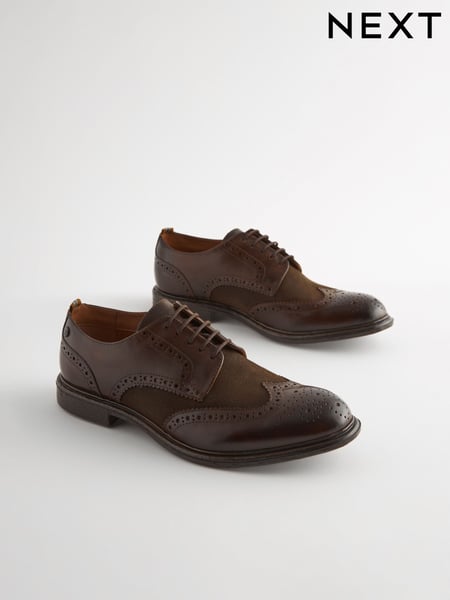 Brown Heritage Brogue Shoes (824393) | € 32