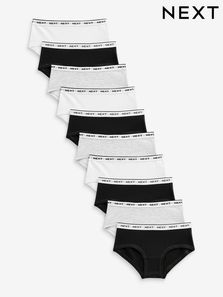 Black/White Hipster Briefs 10 Pack (1.5-16yrs) (824477) | € 23 - € 31