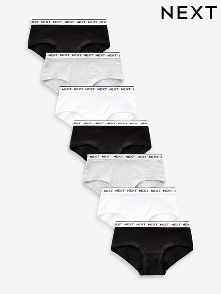 Black-White Hipster Briefs 7 Pack (2-16yrs) (824505) | € 16 - € 22