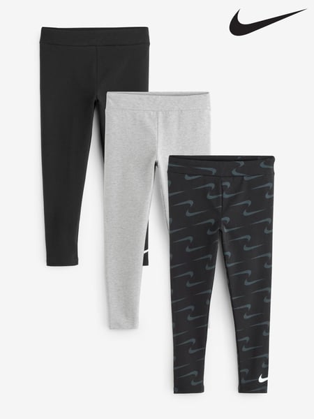 Nike Black Little Kids Leggings 3 Pack (827874) | € 62