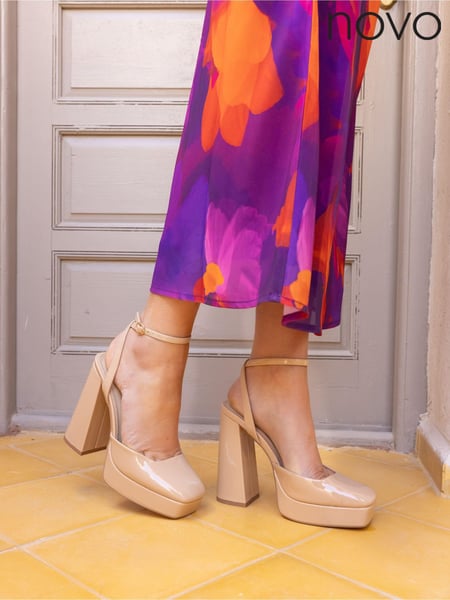 Novo Nude Regular Fit ILIKA Close Toe Platform Courts (828767) | € 29