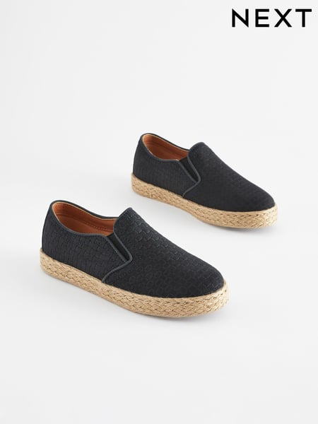 Navy Woven Espadrilles Loafers (836167) | € 6 - € 8
