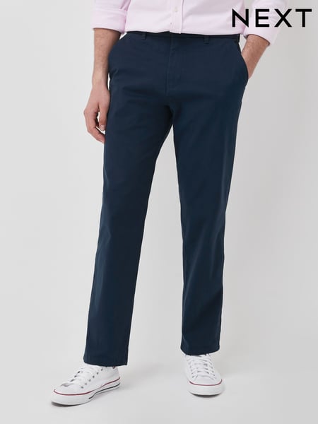 Blue Dark Relaxed Fit Stretch Chinos Trousers (863541) | € 36