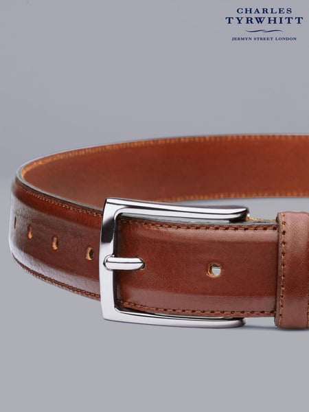 Charles Tyrwhitt Brown Leather Formal Belt (869081) | € 62