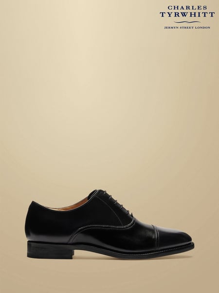 Charles Tyrwhitt Black Leather Oxford Shoes (869976) | € 234