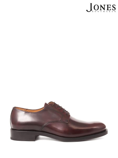 Jones Bootmaker Cambridge Leather Polished Derby Brown Shoes (874934) | € 250