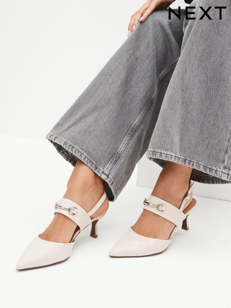 Bone Forever Comfort® Leather Snaffle Heels (889144) | € 16