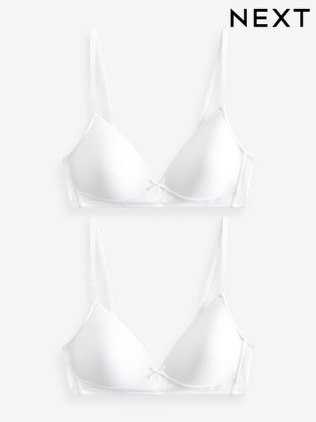 White Trainer Bras 2 Pack (911487) | € 24